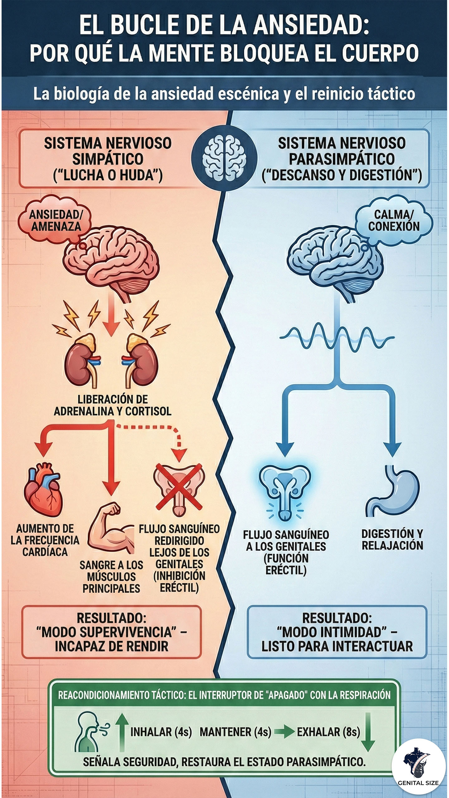 El ciclo de la ansiedad, por qué la mente bloquea al cuerpo.